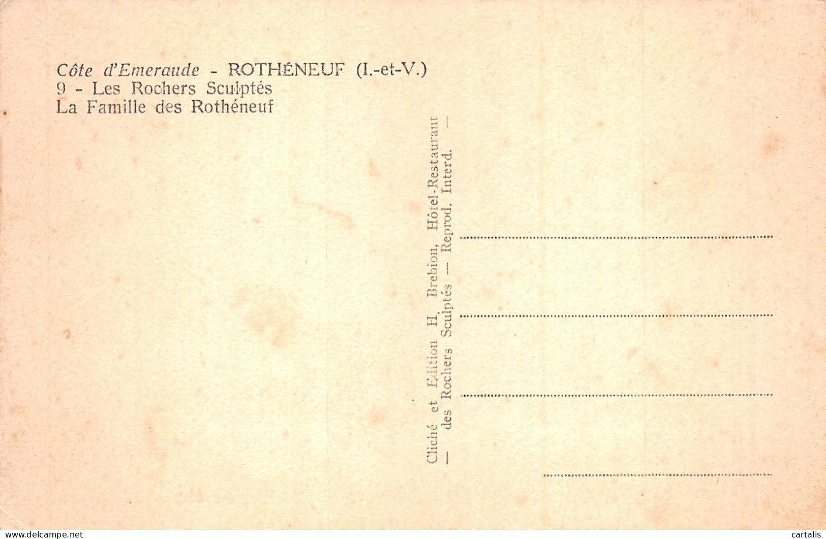 35-ROTHENEUF-N°4221-F/0281 - Rotheneuf