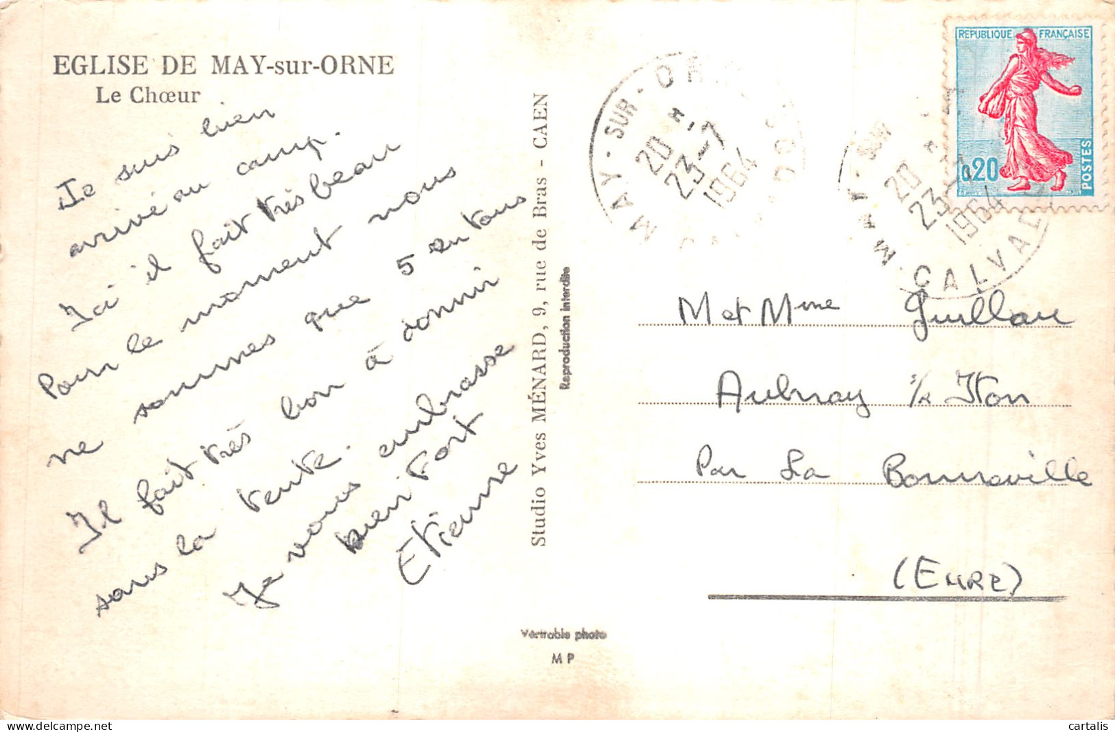 14-MAY SUR ORNE-N°4221-F/0113 - Other & Unclassified