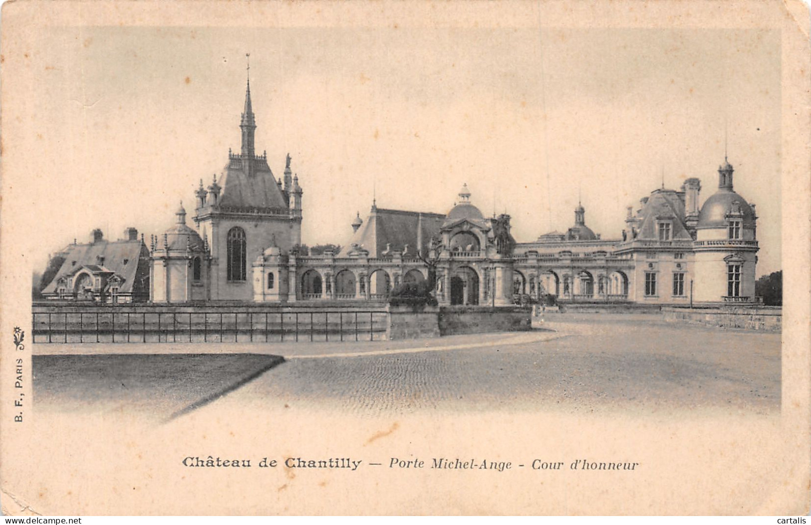 60-CHANTILLY LE CHATEAU-N°4221-D/0277 - Chantilly