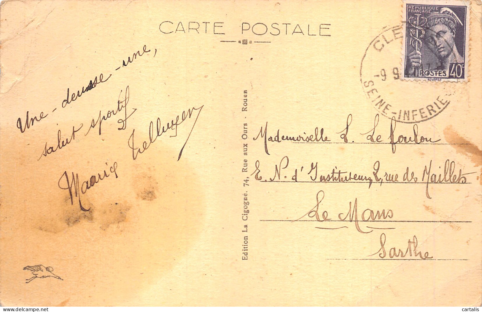 76-MONTCAUVAIRE-N°4221-D/0143 - Other & Unclassified