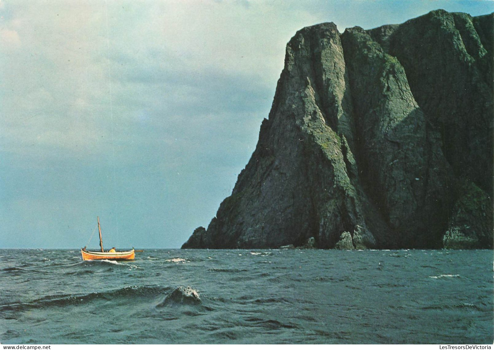 NORVEGE  - Ols Fishing Boat By The North Cape - Colorisé - Carte Postale - Norvège