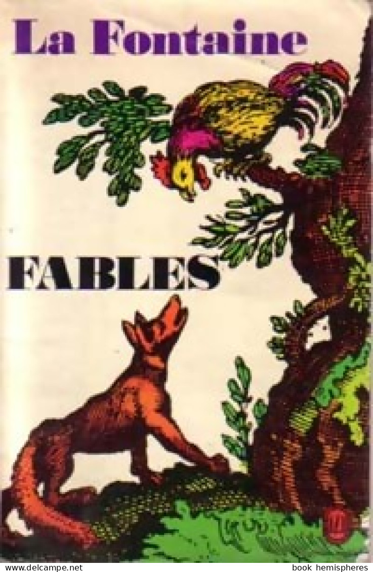 Fables (1972) De Jean De La Fontaine - Sonstige & Ohne Zuordnung
