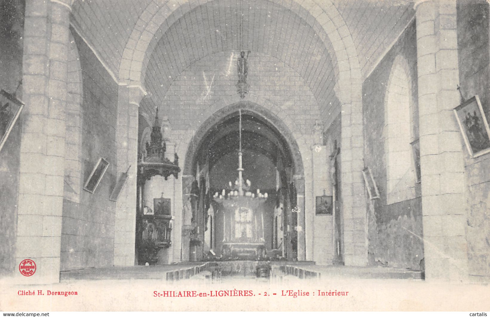 18-SAINT HILAIRE EN LIGNIERES-N°4221-H/0373 - Autres & Non Classés