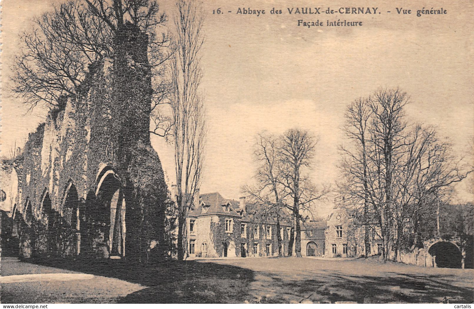 78-CERNAY LA VILLE ABBAYE DES VAUX DE CERNAY-N°4221-H/0365 - Cernay-la-Ville