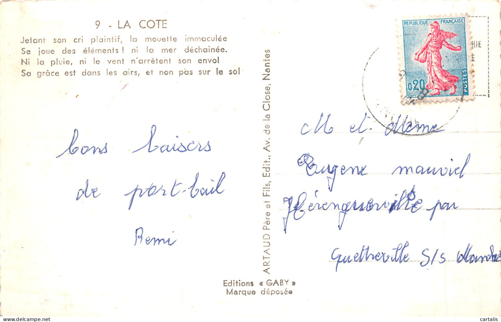 44-LA COTE PAYSAGE-N°4221-G/0387 - Autres & Non Classés