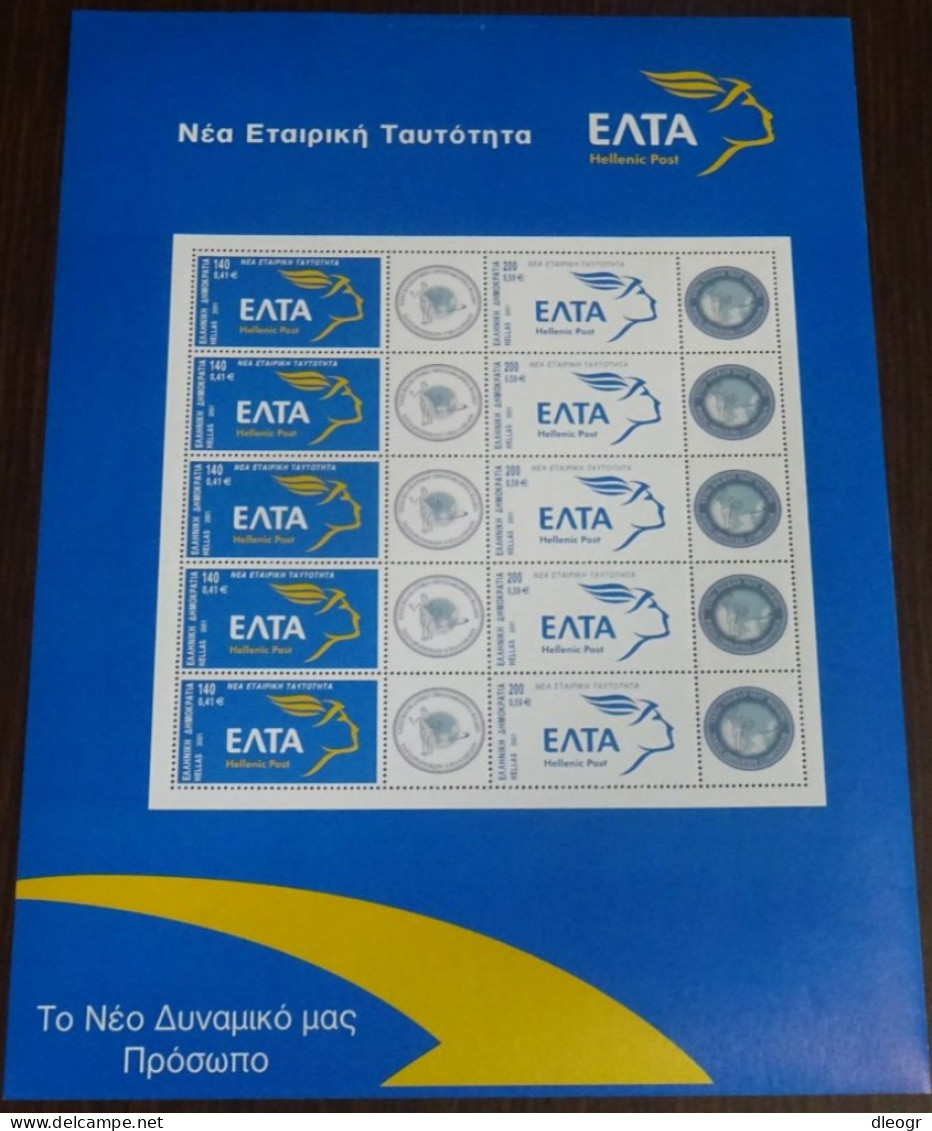 Greece 2003 Elta Identity Fast Walking Competition Personalized Sheet MNH - Nuevos