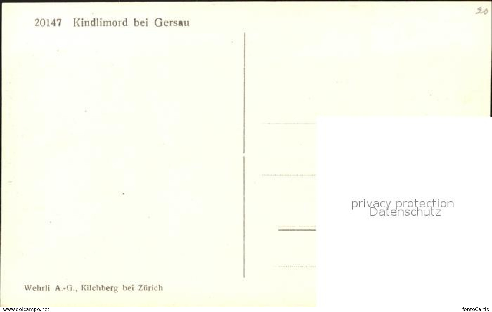 11672787 Gersau Vierwaldstaettersee Kindlimord Bei Gersau Gersau - Andere & Zonder Classificatie