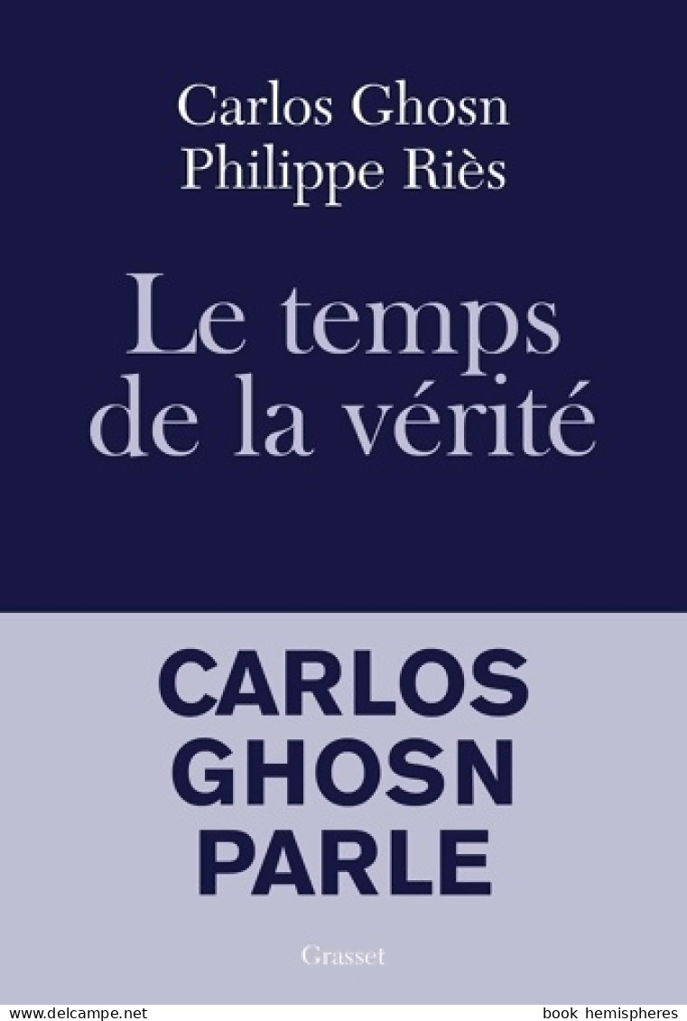 Le Temps De La Vérité (2020) De Carlos Ghosn - Cinéma/Télévision