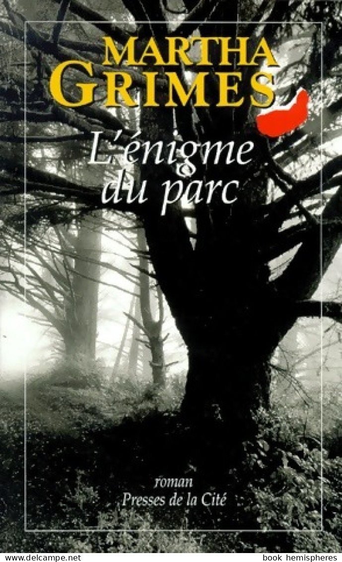 L'énigme Du Parc (2000) De Martha Grimes - Otros & Sin Clasificación