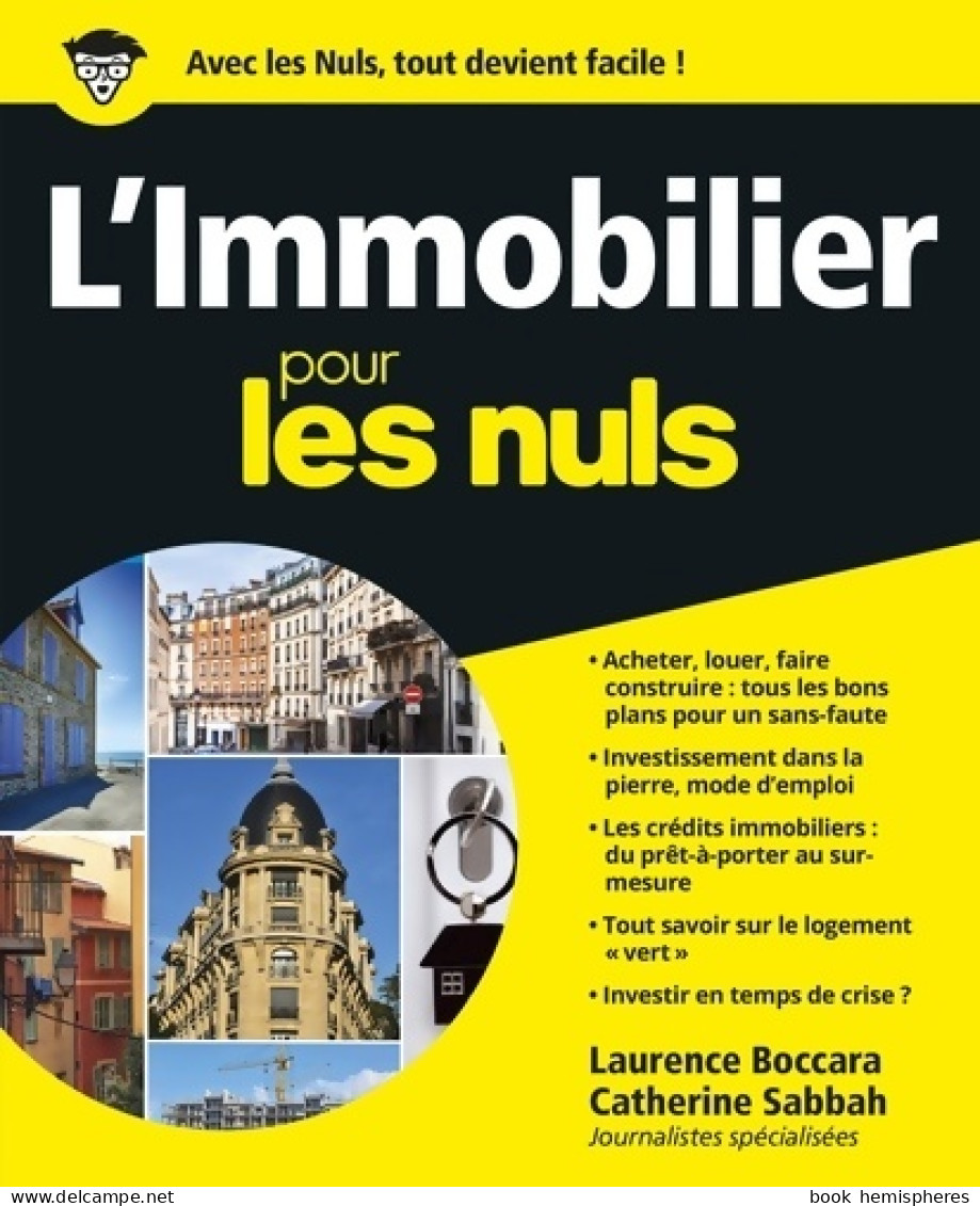 L'immobilier Pour Les Nuls 4e édition (2015) De Laurence Boccara - Derecho