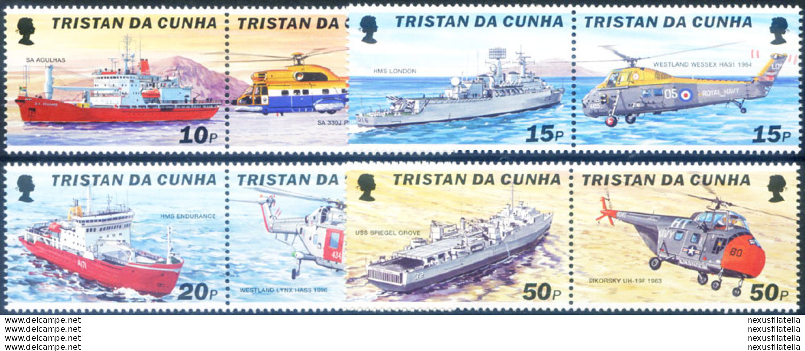 Navi Ed Elicotteri 2000. - Tristan Da Cunha