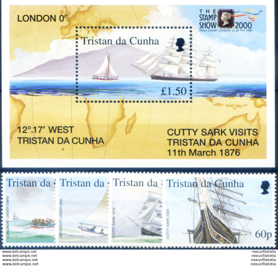 "Cutty Sark" 2000. - Tristan Da Cunha