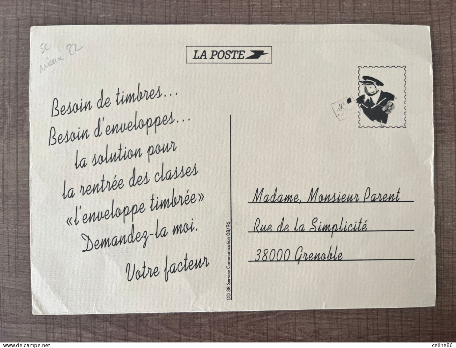 LA POSTE Syle Besoin De Timbres… Besoin D'enveloppes… - Other & Unclassified