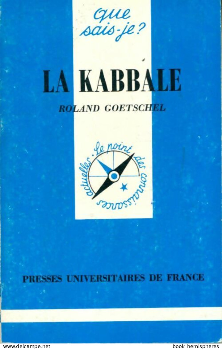 La Kabbale (1995) De Roland Goetschel - Dictionaries