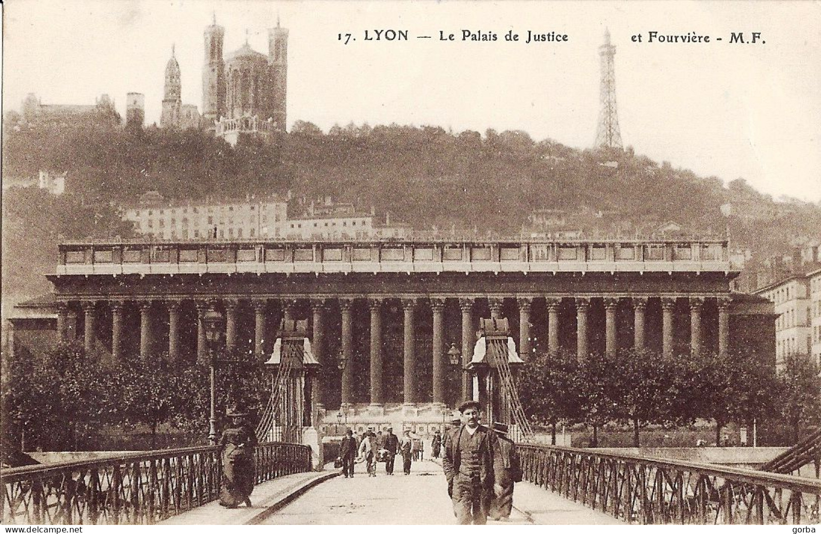 *CPA - 69 - LYON - 5ème - Palais De Justice Et  Fourvière - Lyon 5