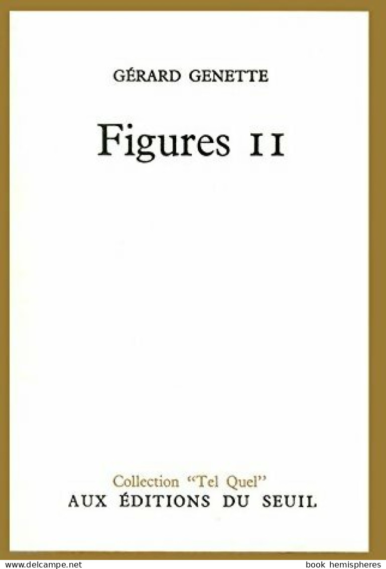 Figures II (1969) De Gérard Genette - Other & Unclassified