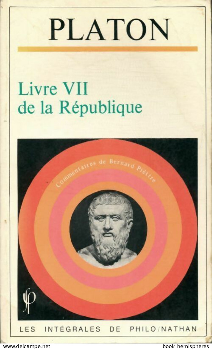 La République, Livre VII (1983) De Collectif - Psychologie/Philosophie