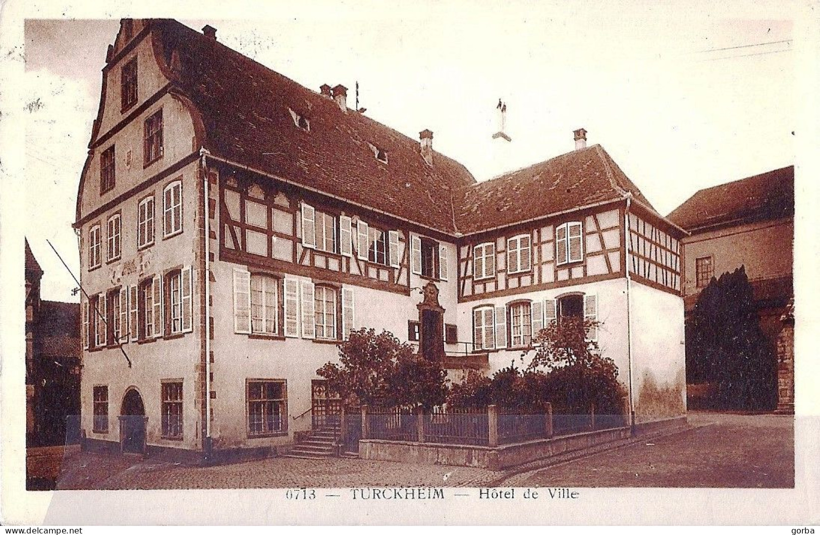 *CPA - 68 - TURCKHEIM  - Hôtel De Ville - Turckheim