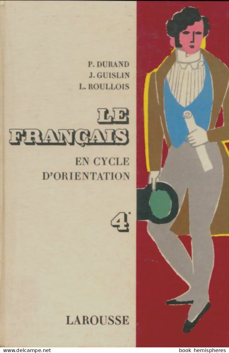 Le Français En Cycle D'orientation 4e (1963) De Collectif - 12-18 Ans