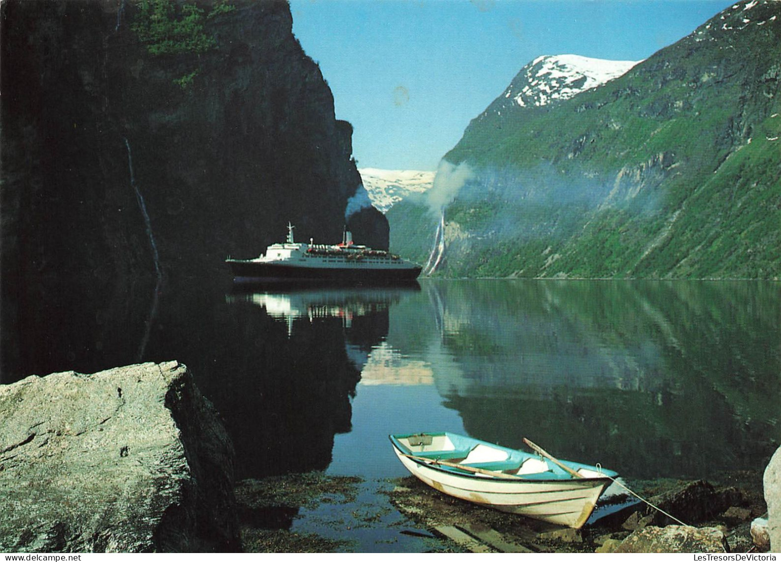 NORVEGE  - Geiranger - Colorisé - Carte Postale - Norvège