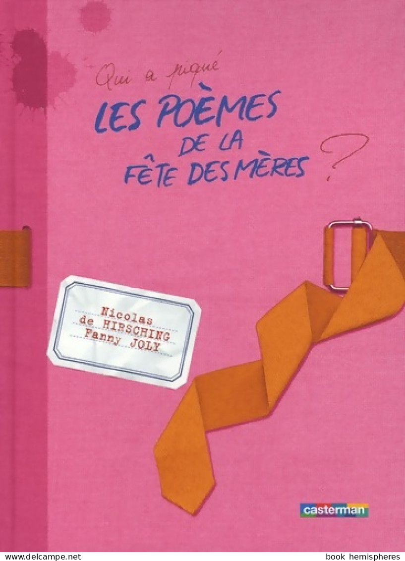 Qui A Pique Les Poèmes (2005) De Nicolas Joly - Autres & Non Classés