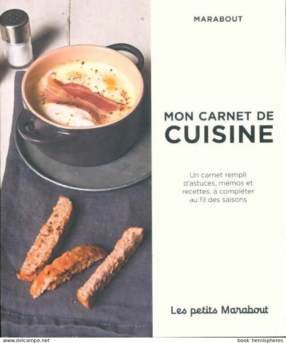 Mon Carnet De Cuisine (2022) De Collectif - Gastronomie