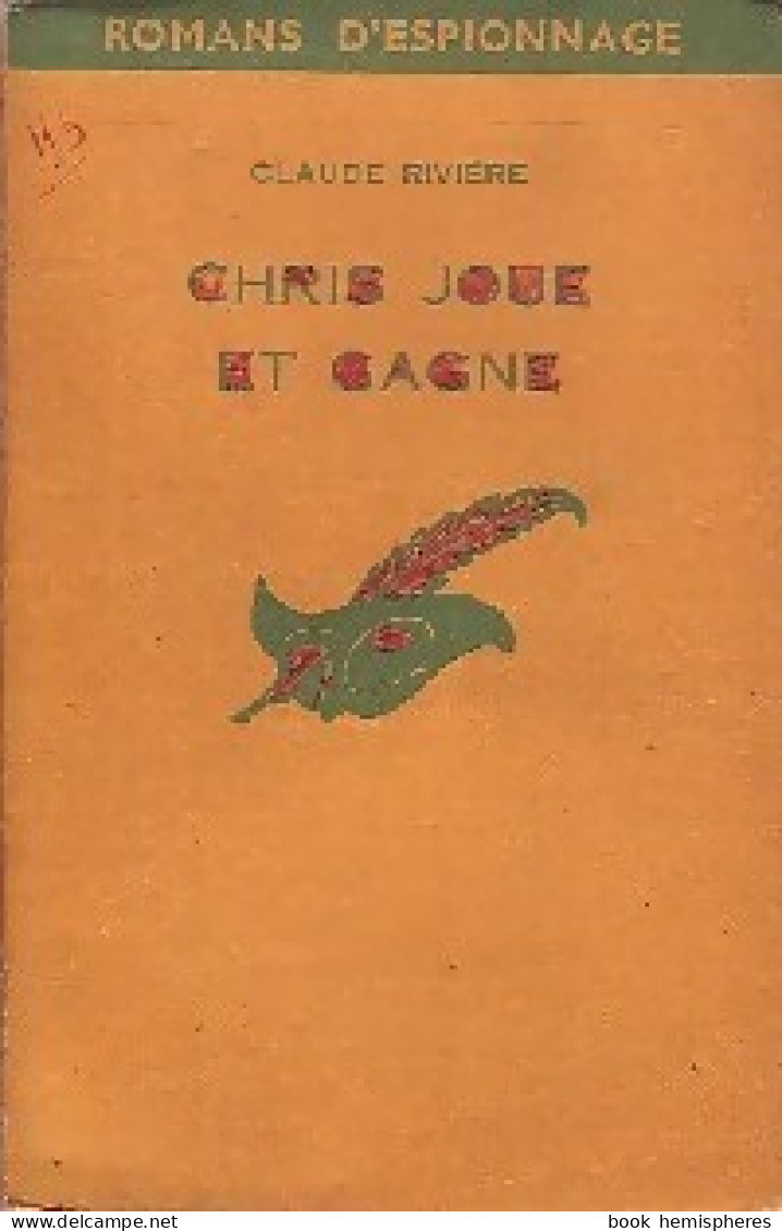 Chris Joue Et Gagne (1960) De Claude Rivière - Old (before 1960)