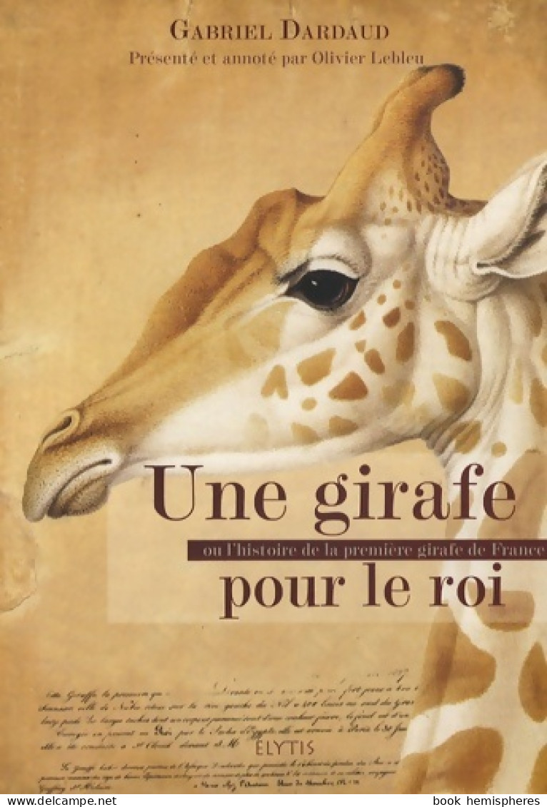 Une Girafe Pour Le Roi - La Véritable Histoire De Zarafa La Première Girafe De France (2007) De Gab - Geschiedenis