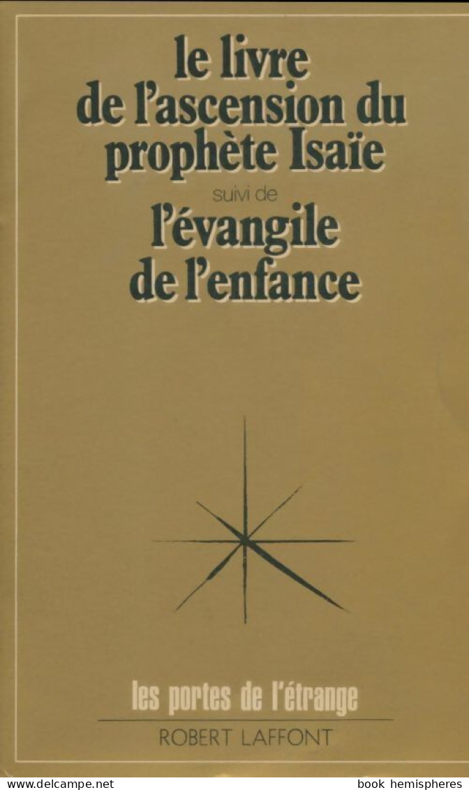 Le Livre De L'ascention Du Prophète Isaïe (1977) De Xxx - Esotérisme