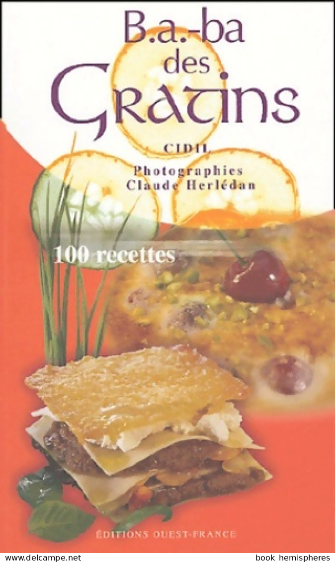 Ba-ba Des Gratins (2004) De Cidil - Gastronomie