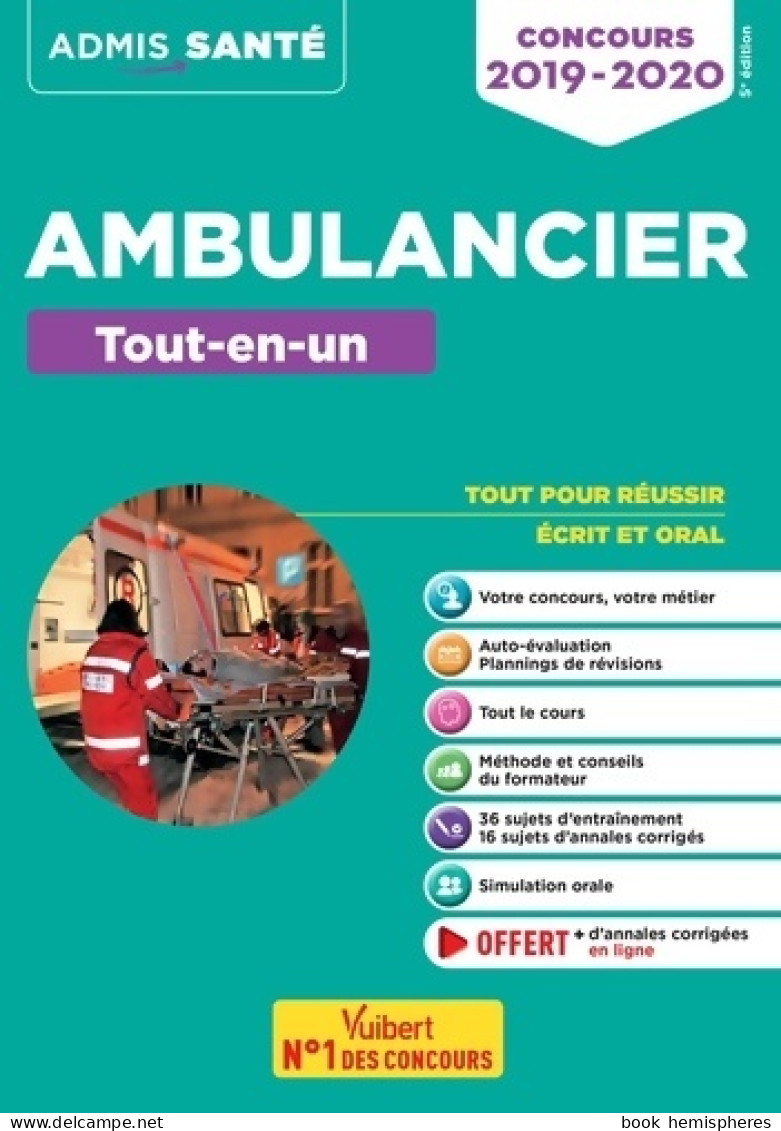 Concours Ambulancier - Tout-en-un : Concours 2019/2020 (2018) De Marion Gauthier - Über 18