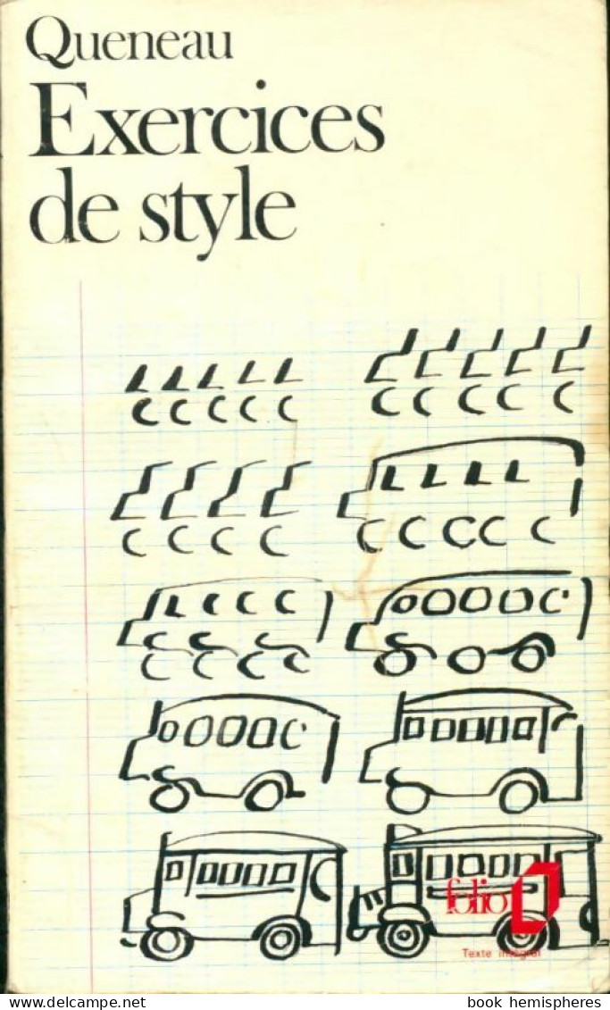 Exercices De Style (1983) De Raymond Queneau - Other & Unclassified