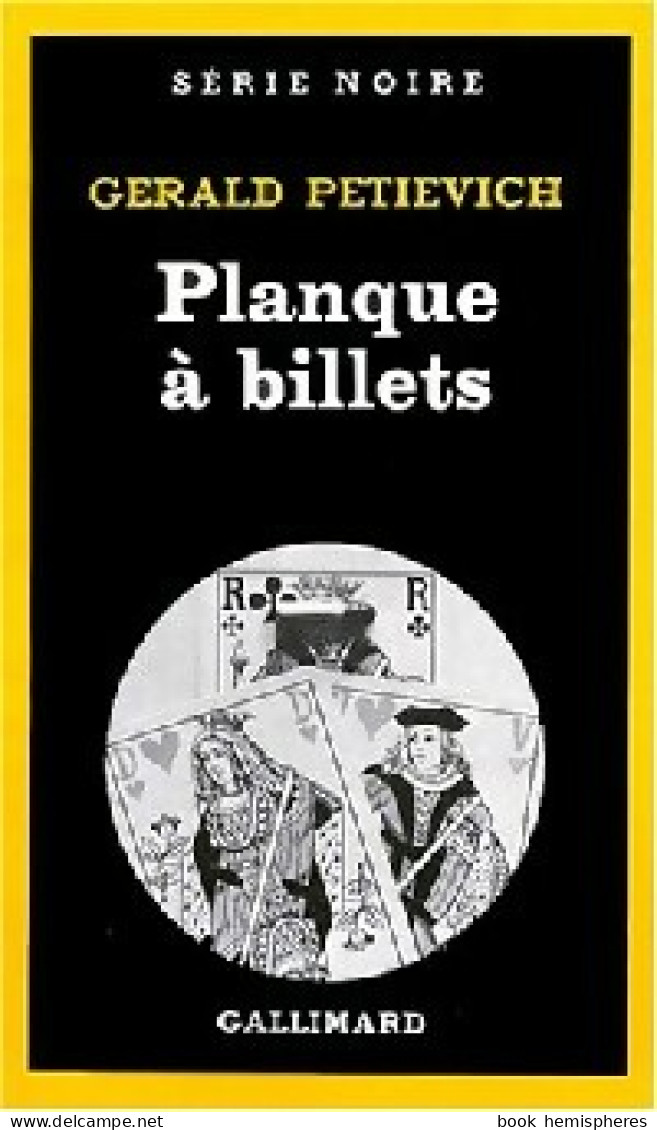 Planque à Billets (1982) De Gerald Petievich - Andere & Zonder Classificatie