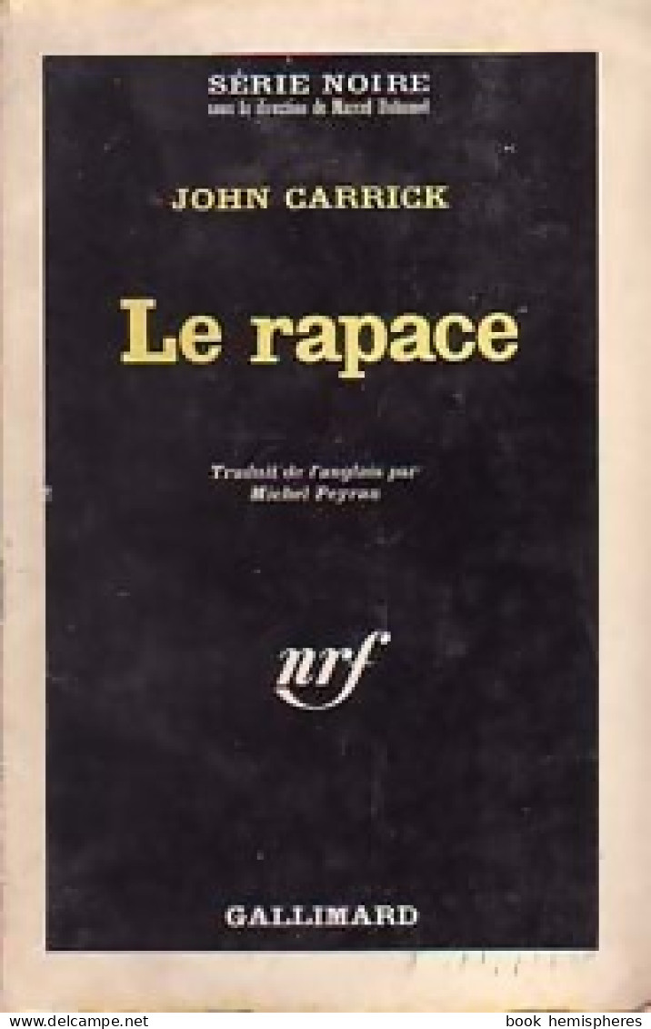 Le Rapace (1966) De John Carrick - Autres & Non Classés