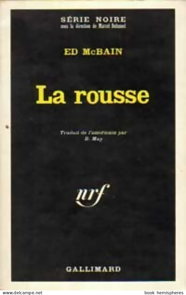 La Rousse (1969) De Ed McBain - Autres & Non Classés