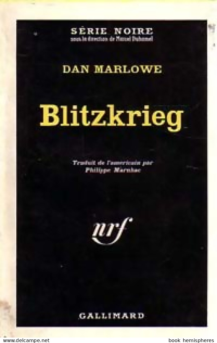 Blitzkrieg (1963) De Dan J. Marlowe - Autres & Non Classés