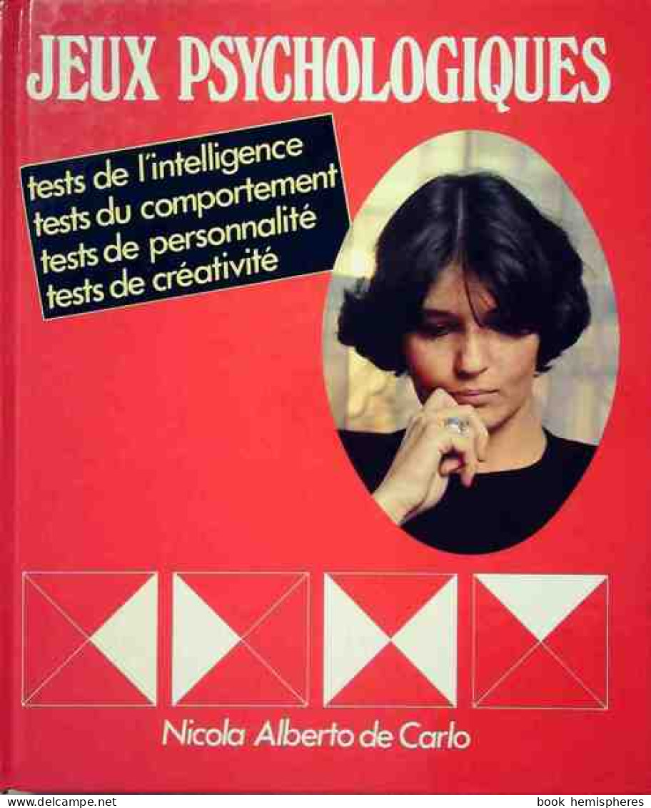 Jeux Psychologiques (1984) De Nicola Alberto De Carlo - Psychologie/Philosophie