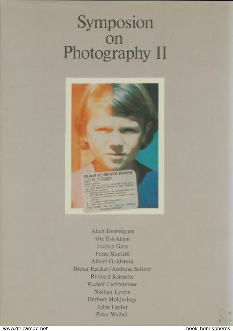 Symposion On Photography II (1981) De Collectif - Kunst