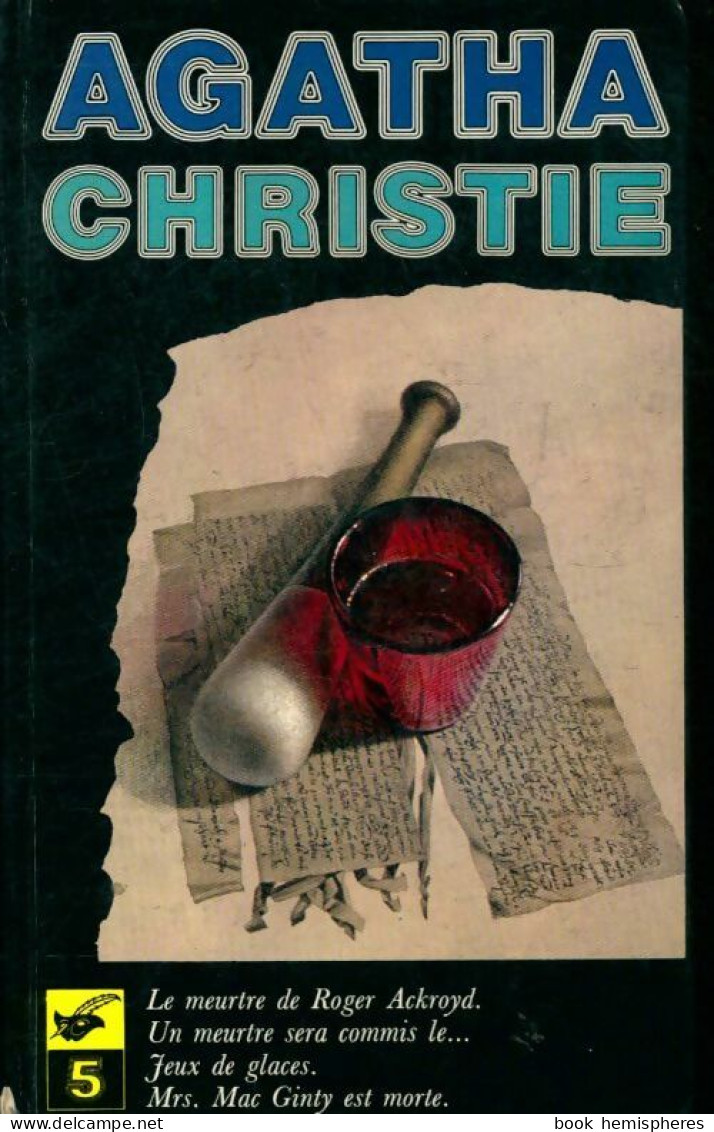 Oeuvres Complètes Tome V (1973) De Agatha Christie - Sonstige & Ohne Zuordnung