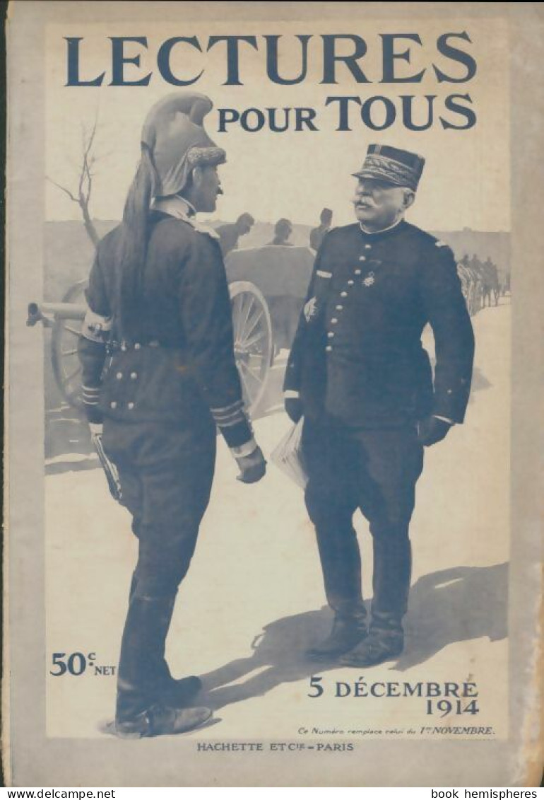 Lectures Pour Tous (5 Décembre 1914) (1914) De Collectif - Non Classés