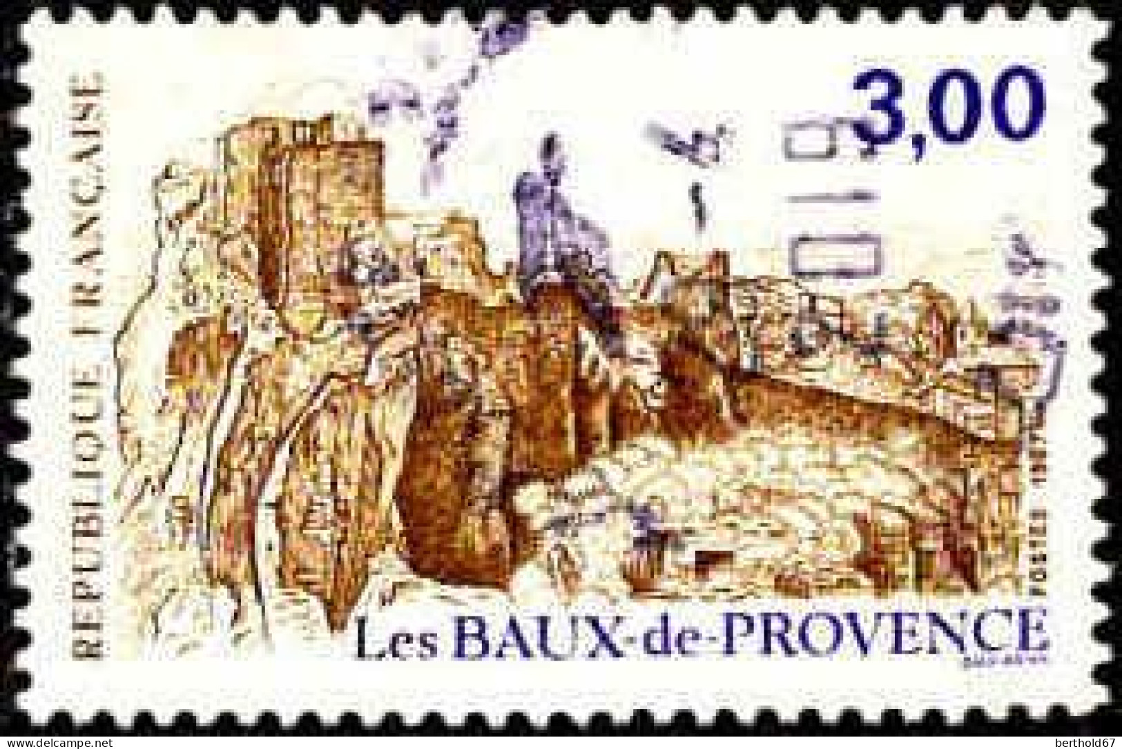France Poste Obl Yv:2465 Mi:2616 Les Baux-de-Provence (cachet Rond) - Gebraucht