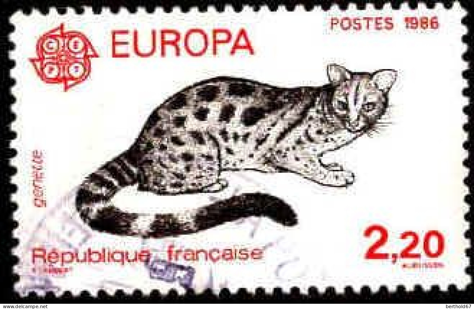 France Poste Obl Yv:2416/2417 Europa Cept Protection De La Nature (TB Cachet Rond) - Gebruikt