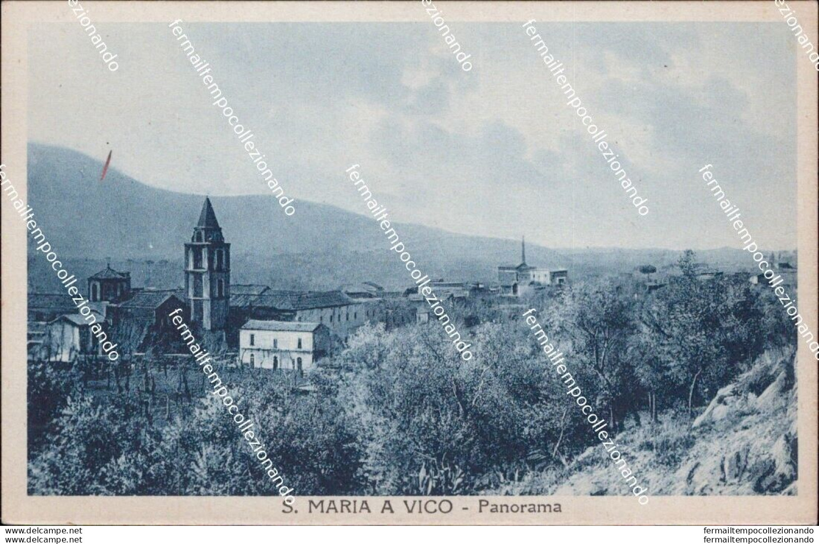 Am744 Cartolina  S.maria A Vico Panorama Provincia Di Caserta Campania - Caserta