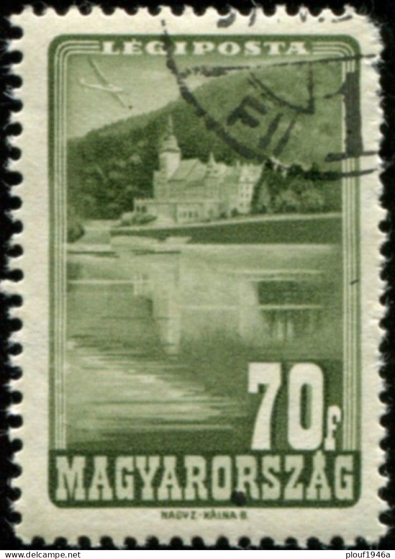 Pays : 226,3 (Hongrie : République (2))  Yvert Et Tellier N° :  PA  61 (o) - Used Stamps