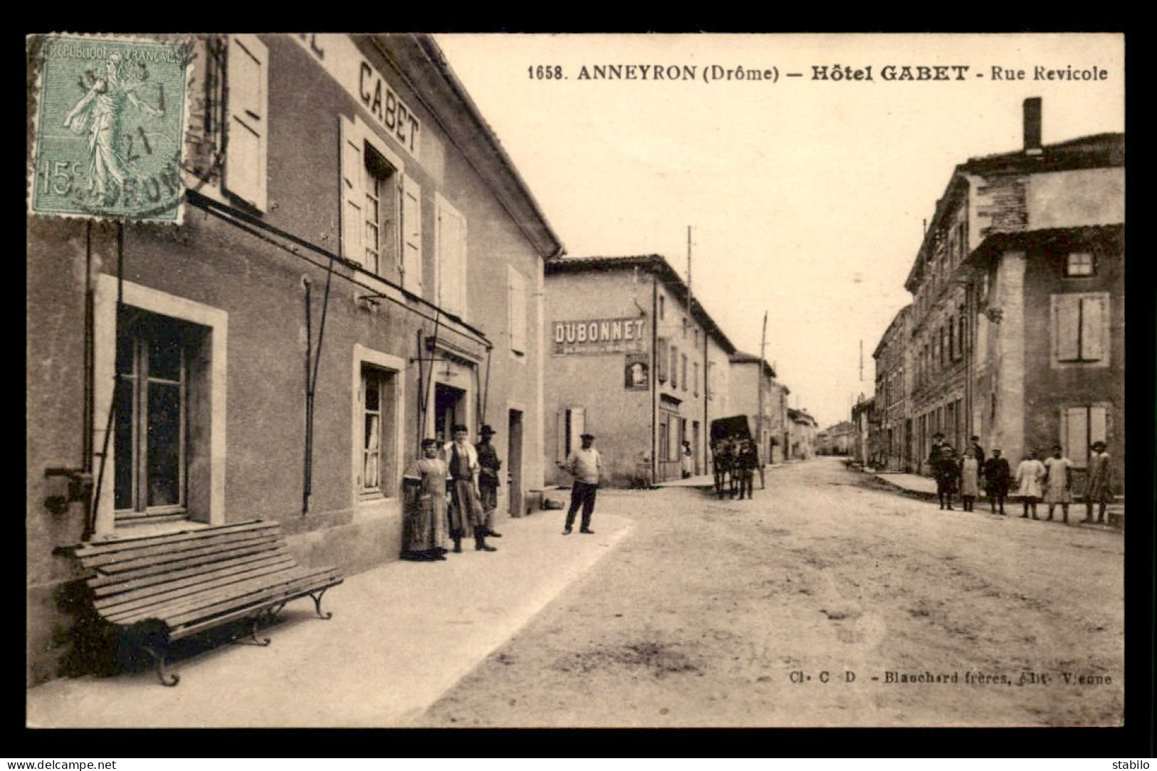 26 - ANNEYRON - HOTEL GABET RUE REVICOLE - Other & Unclassified