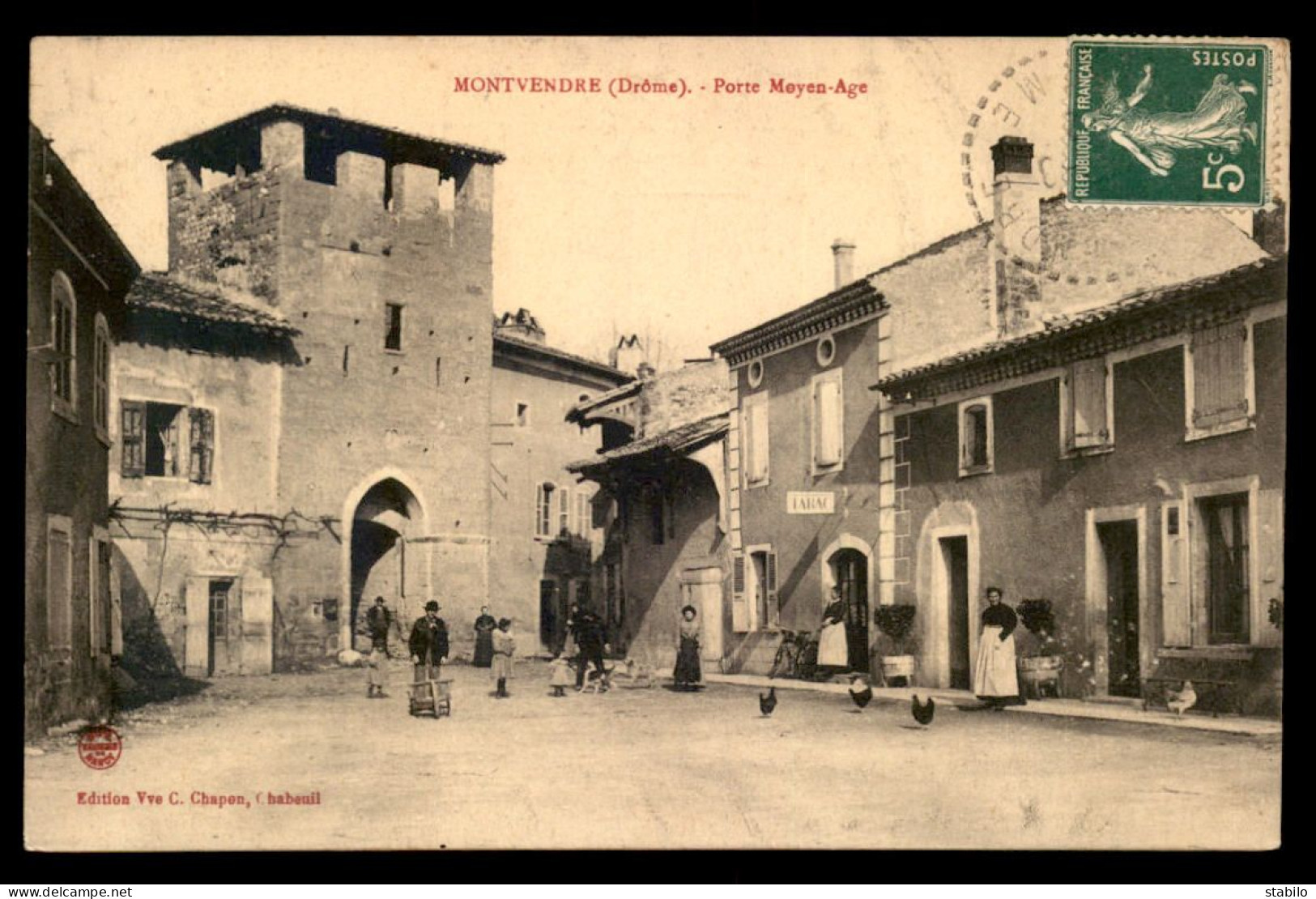 26 - MONTVENDRE - PORTE MOYEN-AGE - Other & Unclassified