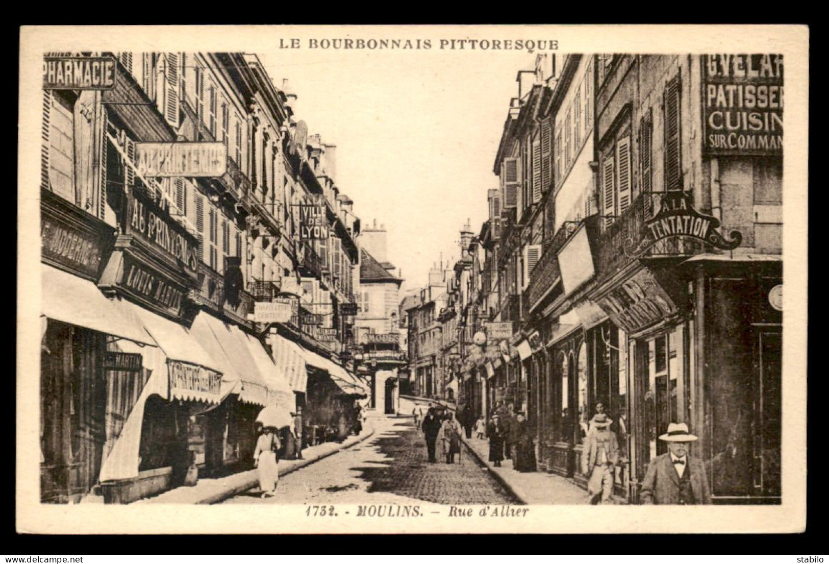 03 - MOULINS - RUE D'ALLIER - Moulins