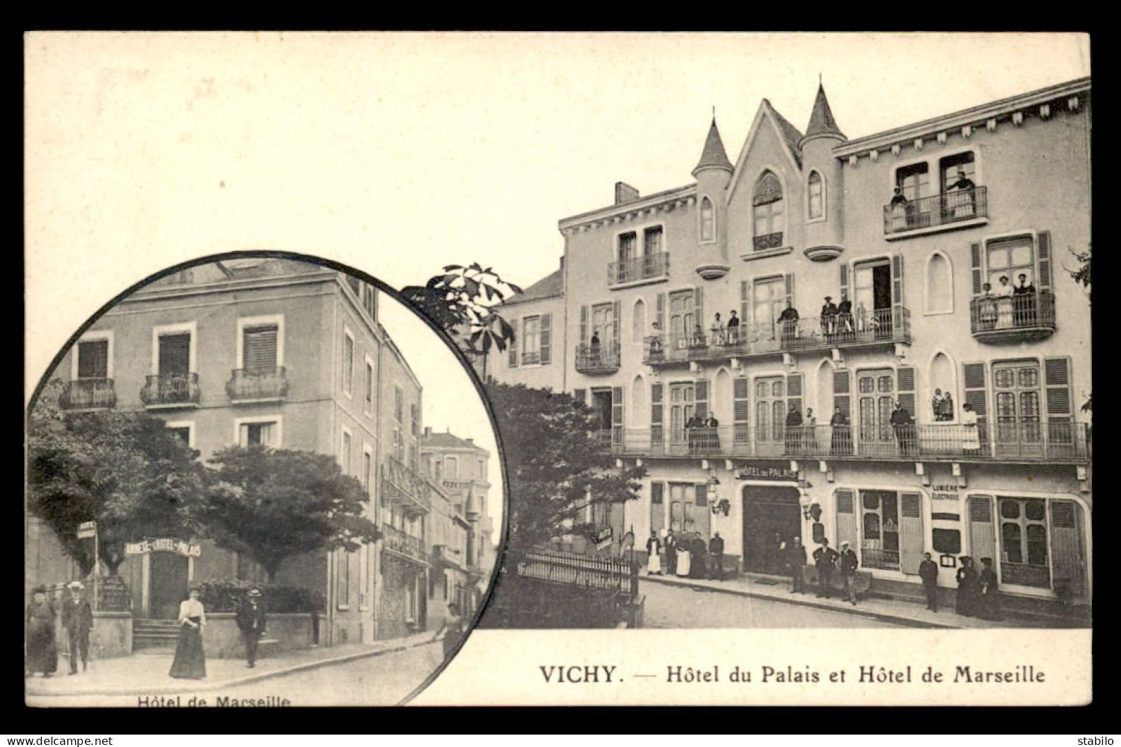 03 - VICHY - HOTEL DU PALAIS ET HOTEL DE MARSEILLE - Vichy