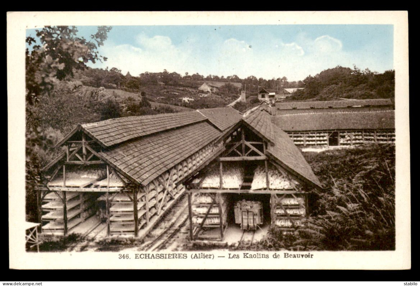 03 - ECHASSIERES - LES KAOLINS DE BEAUVOIR - Autres & Non Classés