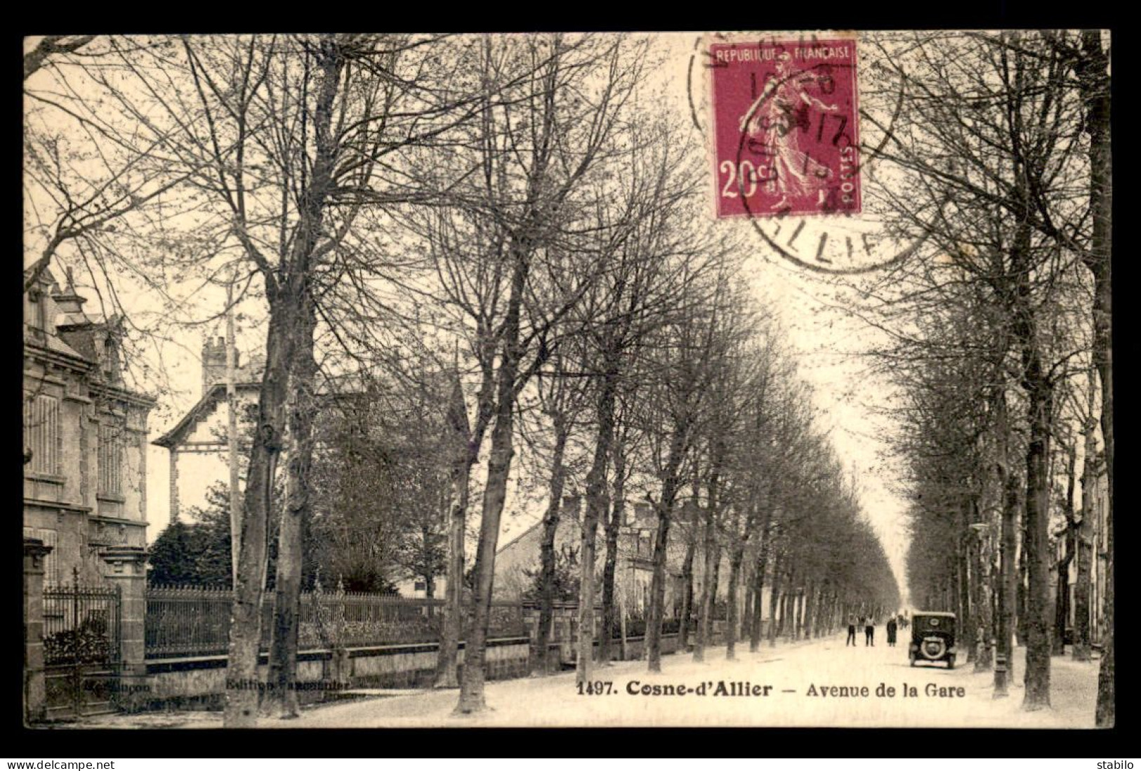 03 - COSNE-D'ALLIER - AVENUE DE LA GARE - Autres & Non Classés